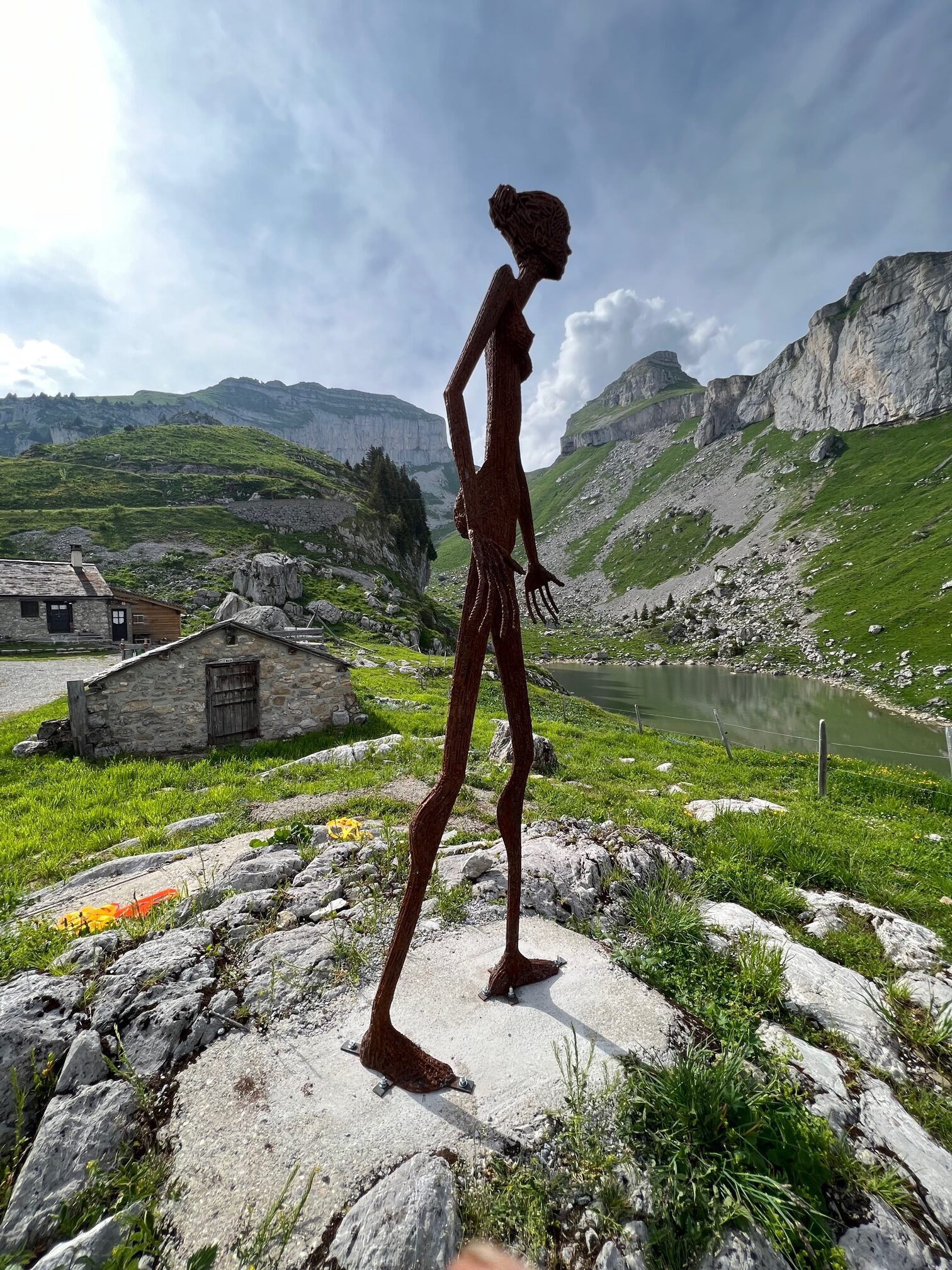 La dame aux champs